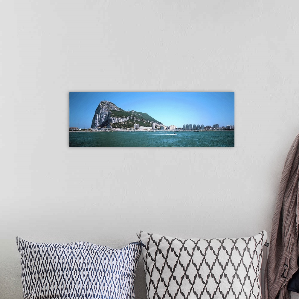 A bohemian room featuring The Rock of Gibraltar