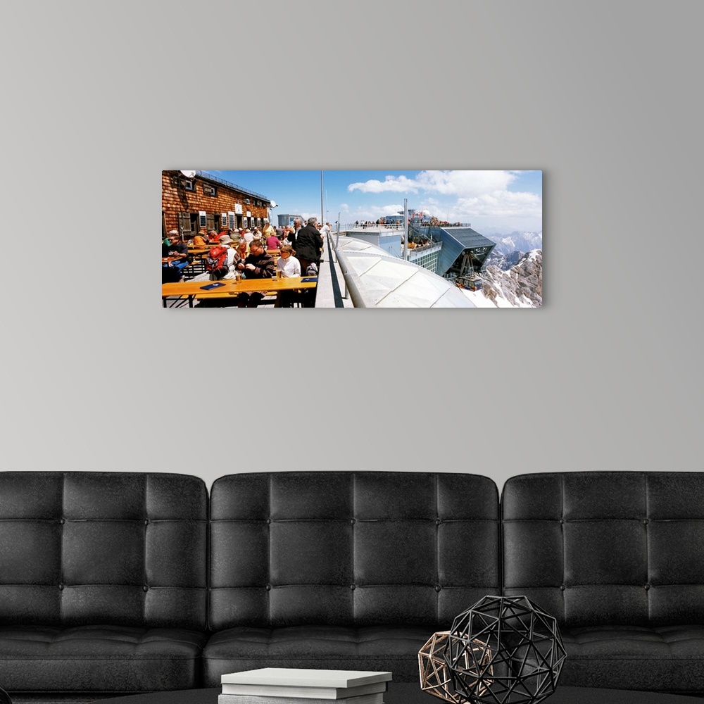 A modern room featuring Germany, Bavaria, Zugspitze restaurant on top of Zugspitze mountain