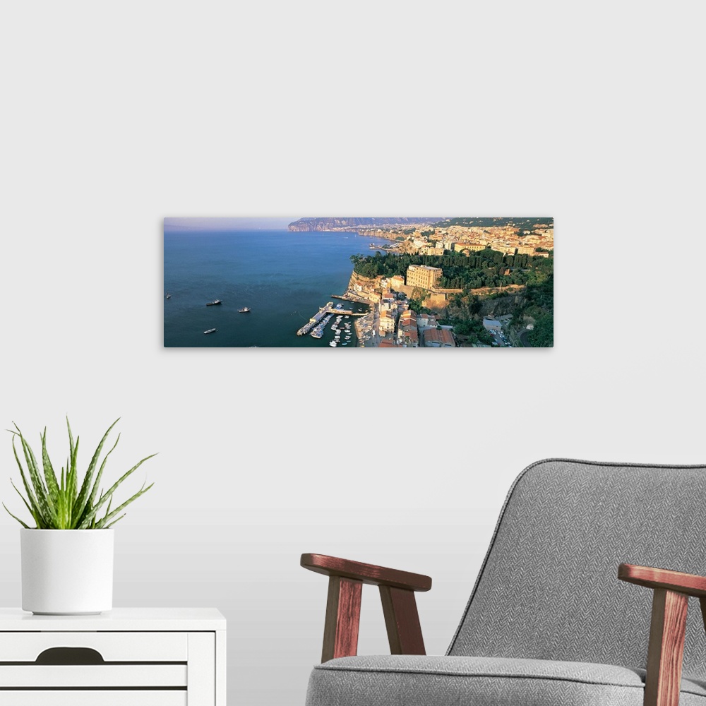 A modern room featuring Town at the coast, Sorrento, Naples, Campania, Italy