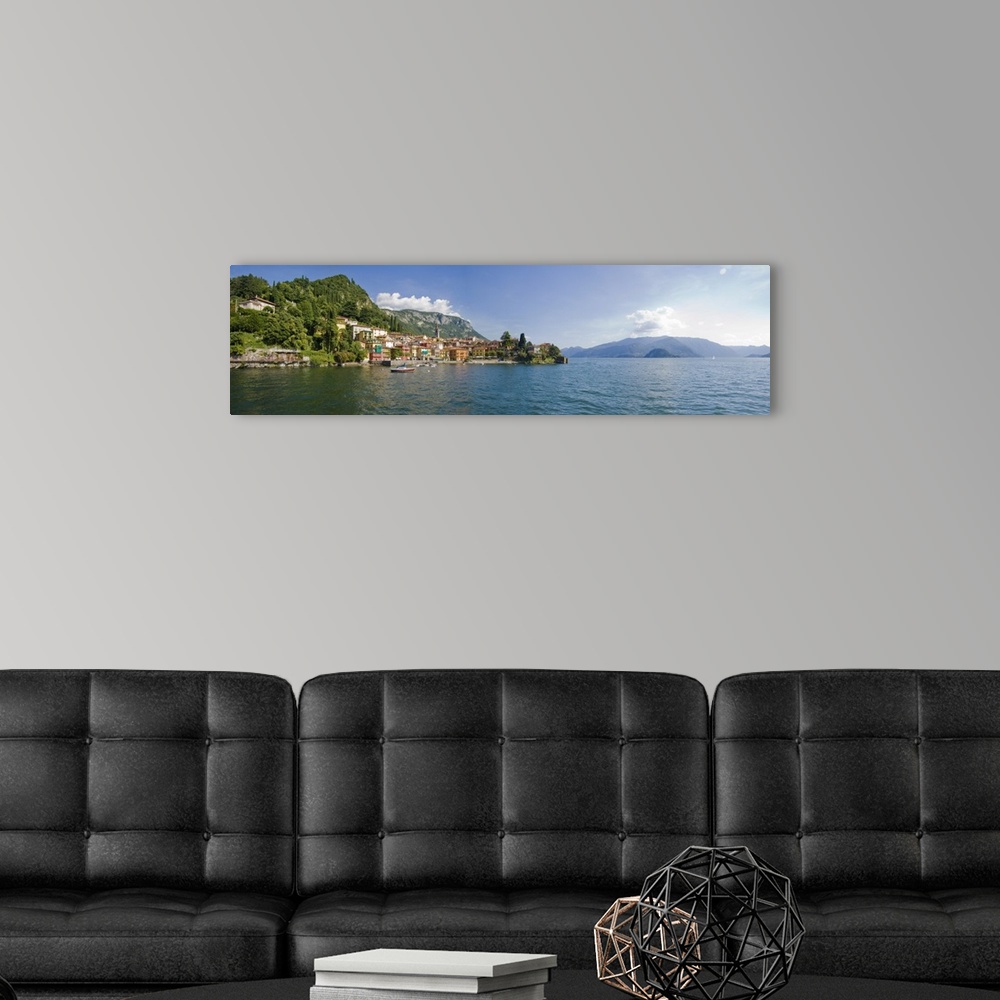 A modern room featuring Town at the lakeside Lake Como Como Lombardy Italy