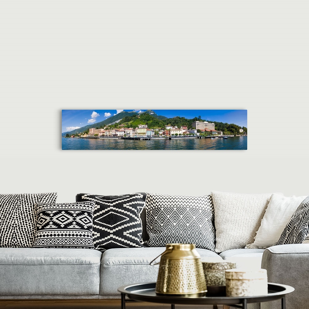 A bohemian room featuring Town at the waterfront Tremezzo Lake Como Como Lombardy Italy