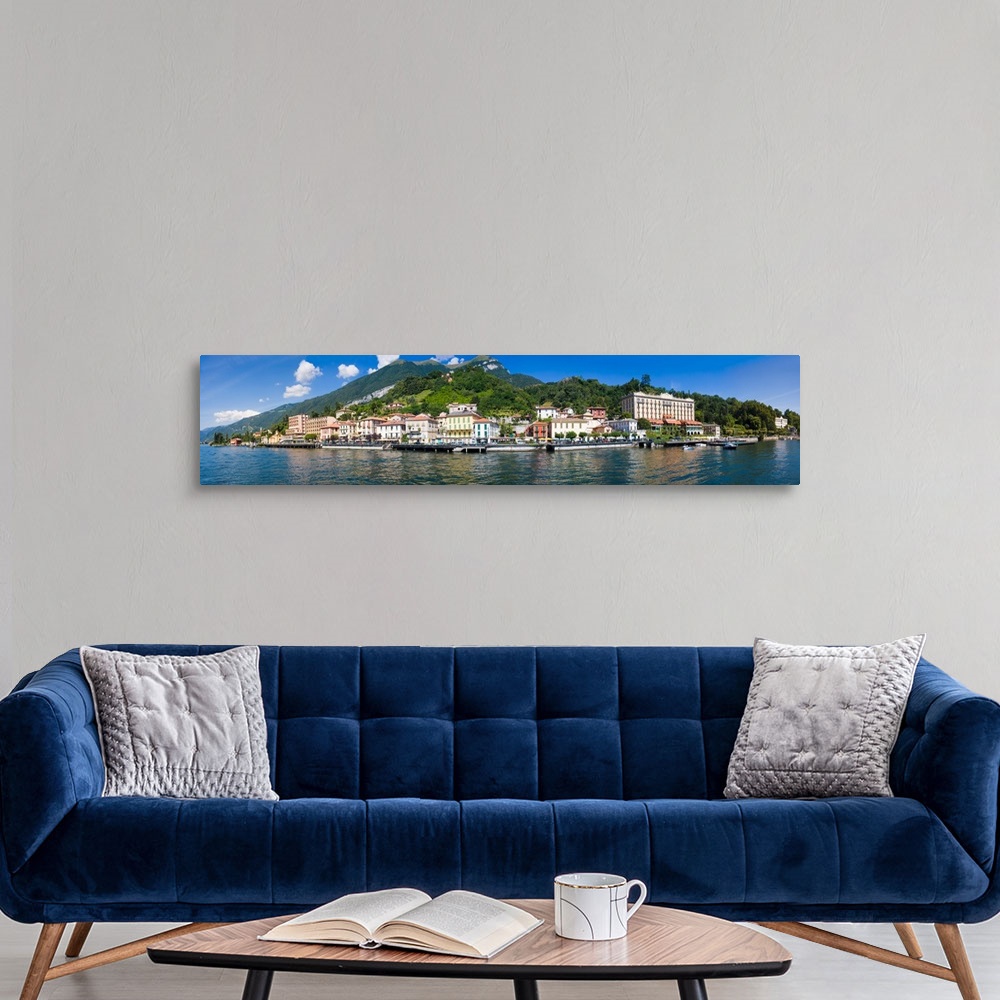 A modern room featuring Town at the waterfront Tremezzo Lake Como Como Lombardy Italy