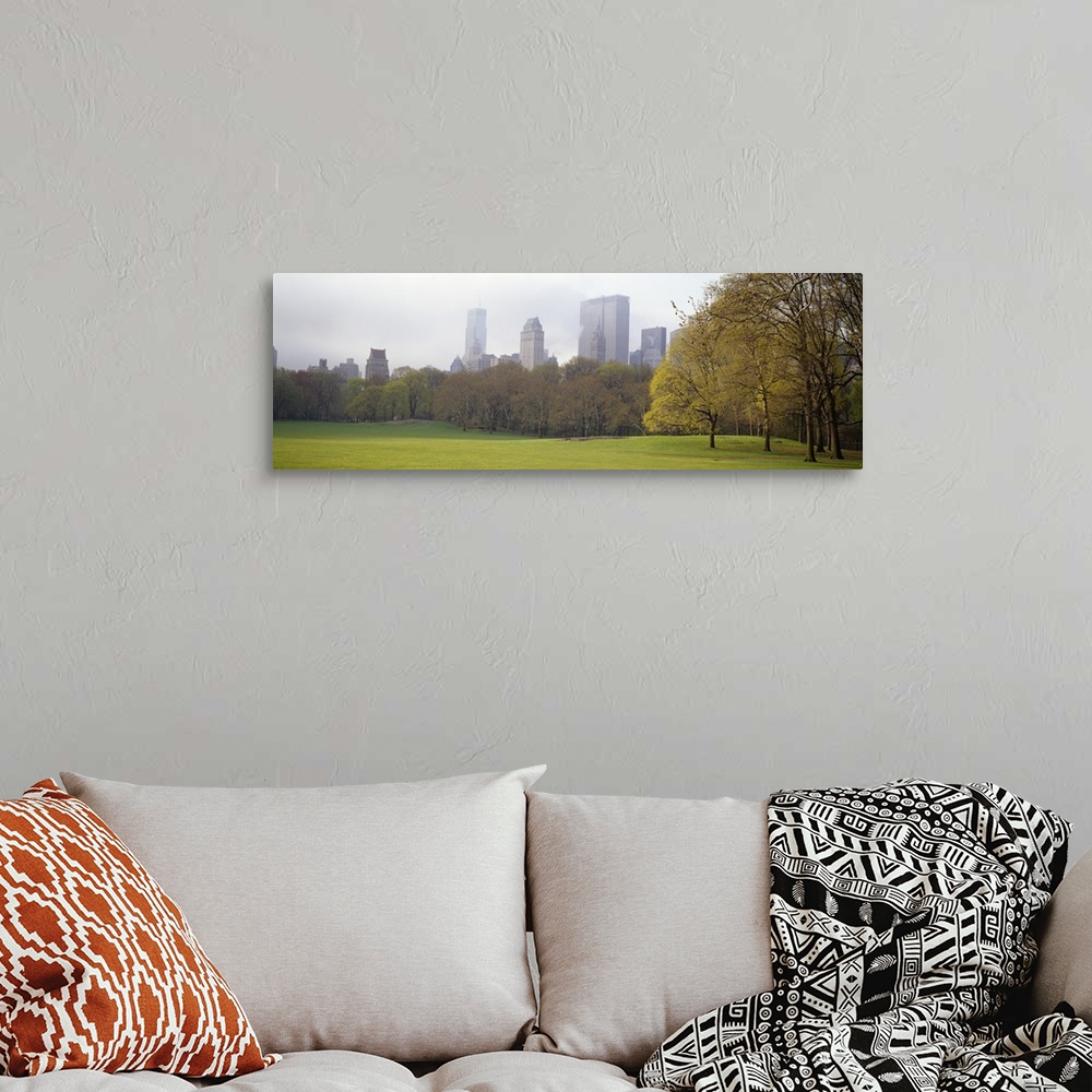 A bohemian room featuring Trees in a park, Central Park, Manhattan, New York City, New York State