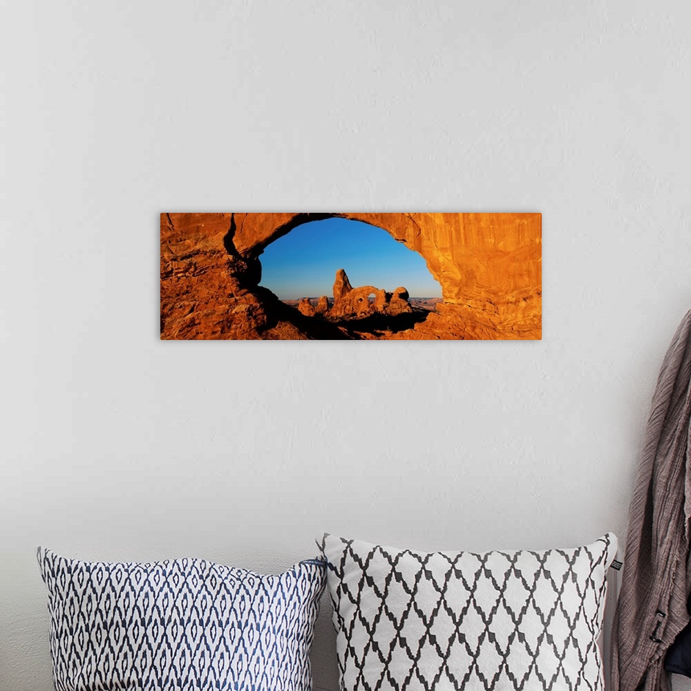 A bohemian room featuring Turret Arch Arches National Park UT