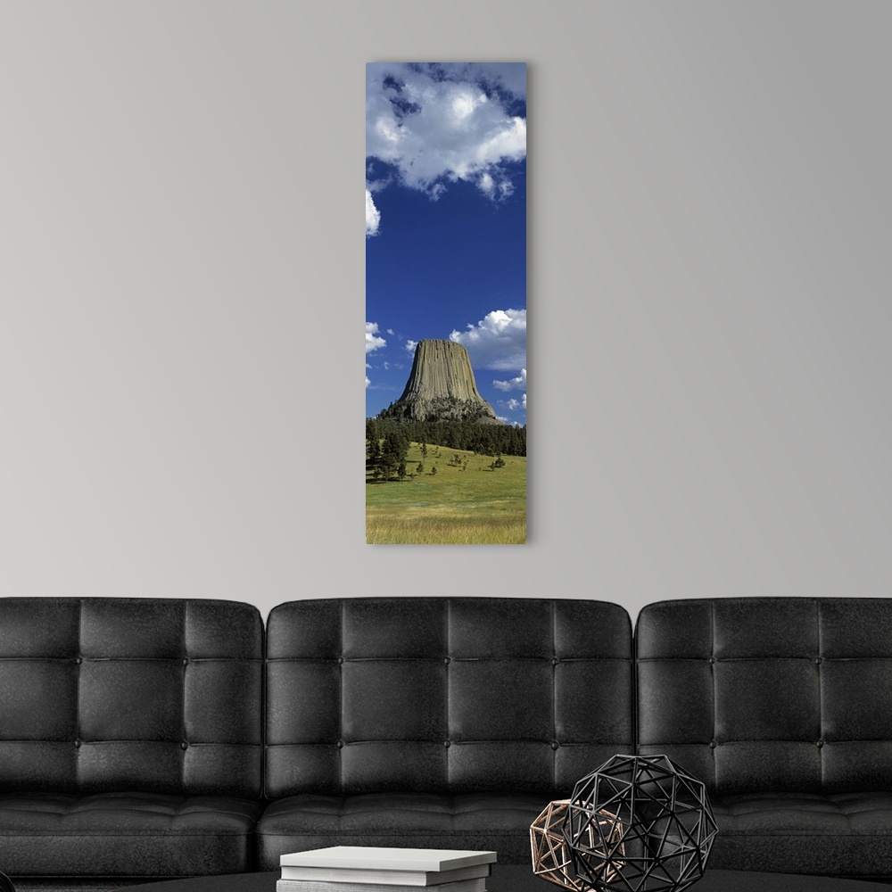 A modern room featuring US, Wyoming, Devils Tower National Monument