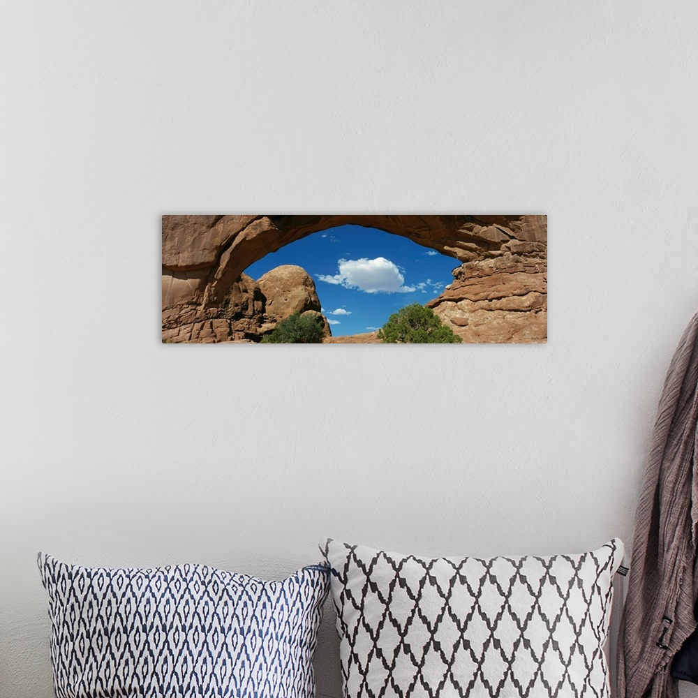 A bohemian room featuring Utah, Arches National Park, North Window