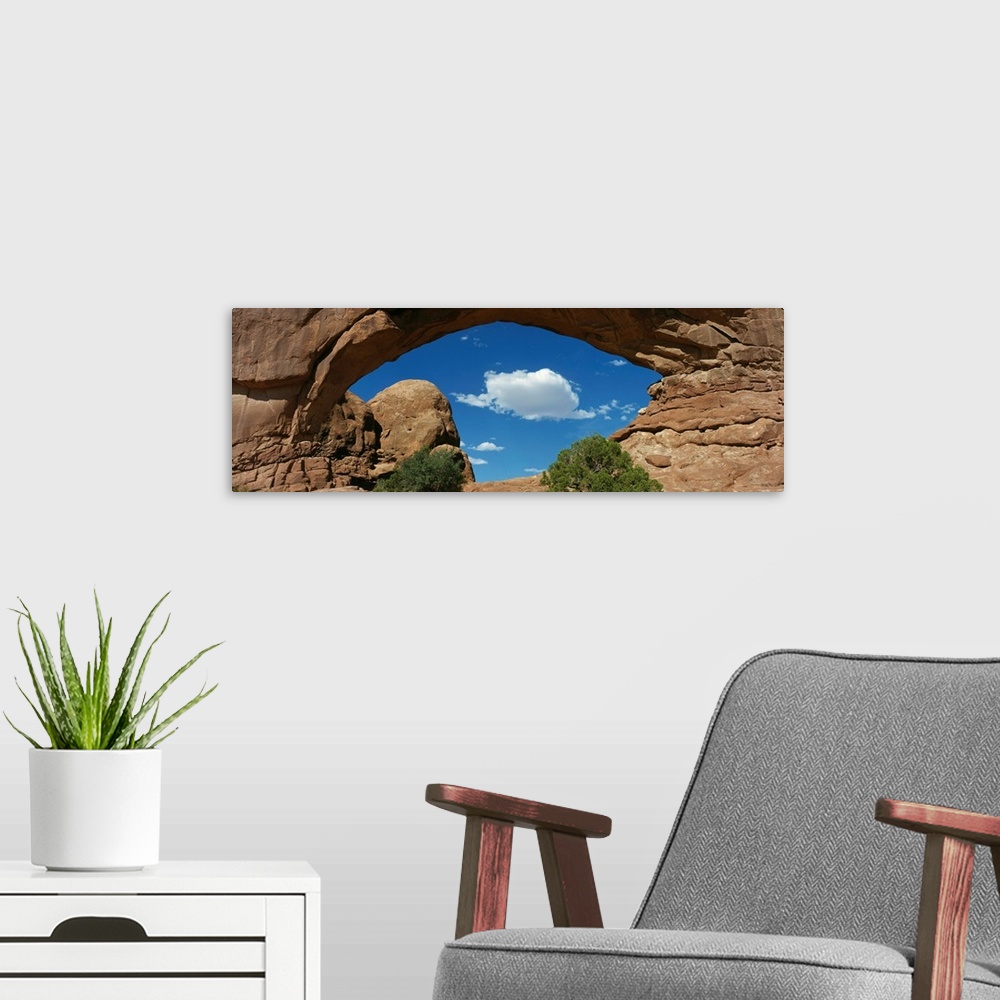 A modern room featuring Utah, Arches National Park, North Window