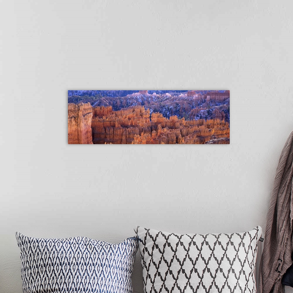 A bohemian room featuring Utah, Bryce Canyon National Park, High angle view of the rocks