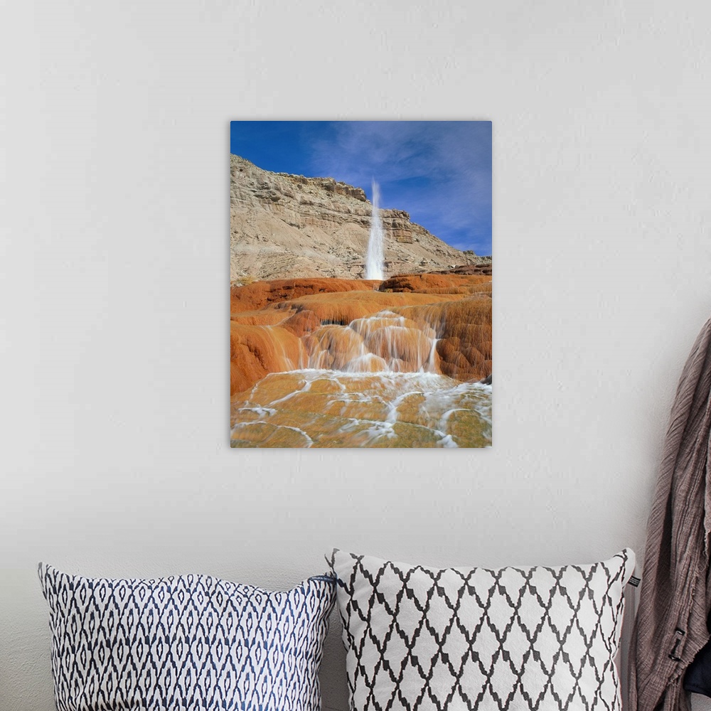A bohemian room featuring Utah, Geyser on Green River