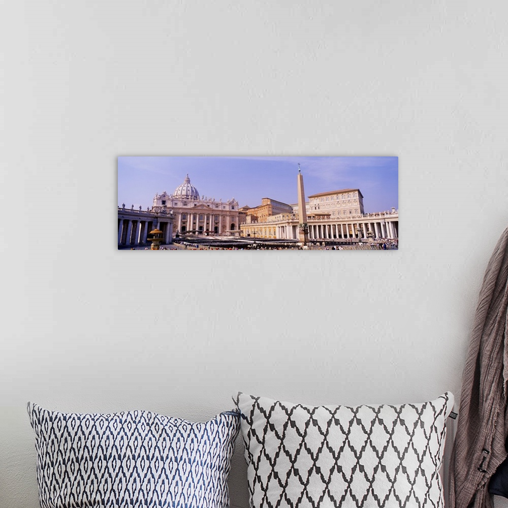 A bohemian room featuring Vatican St Peters Square Rome Italy