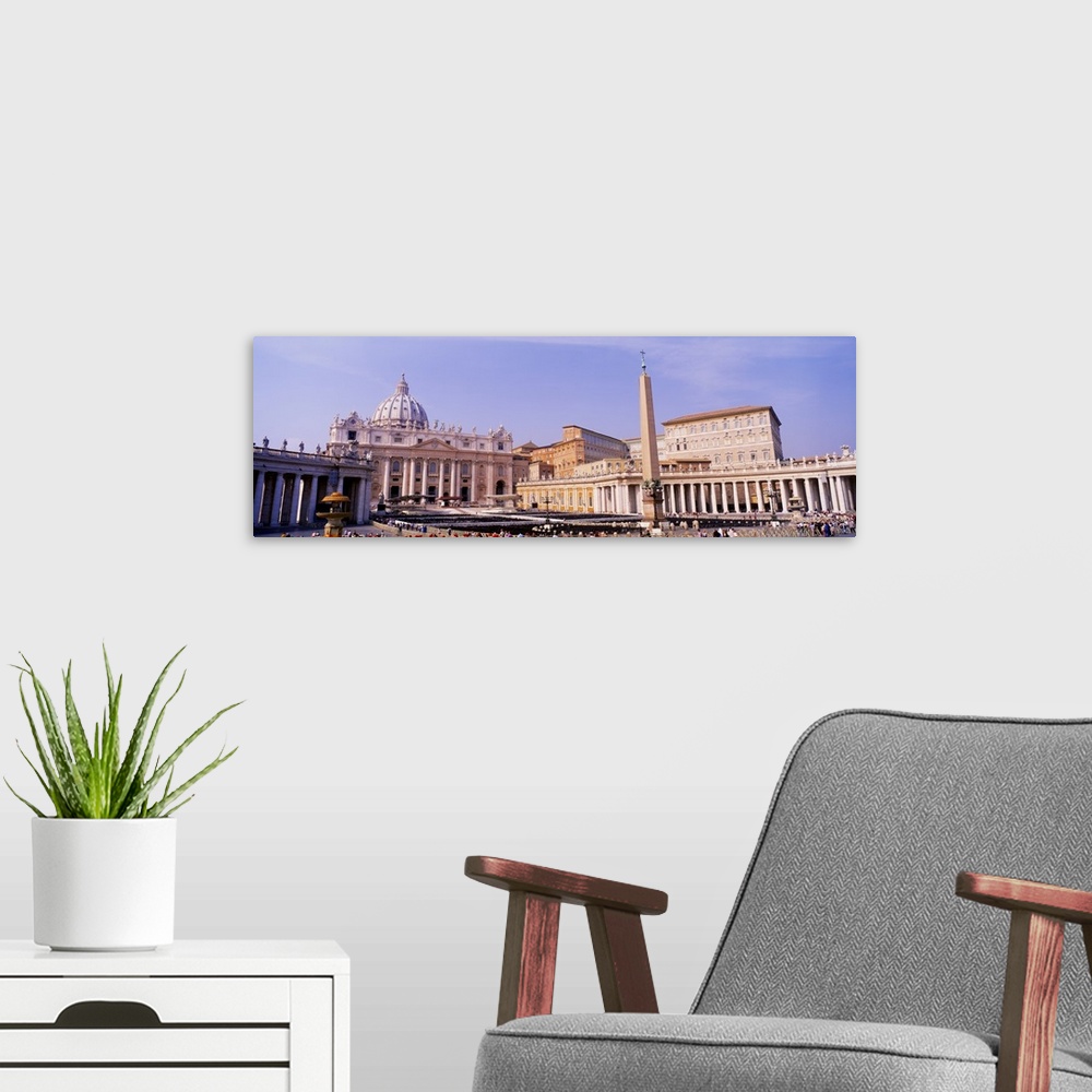 A modern room featuring Vatican St Peters Square Rome Italy