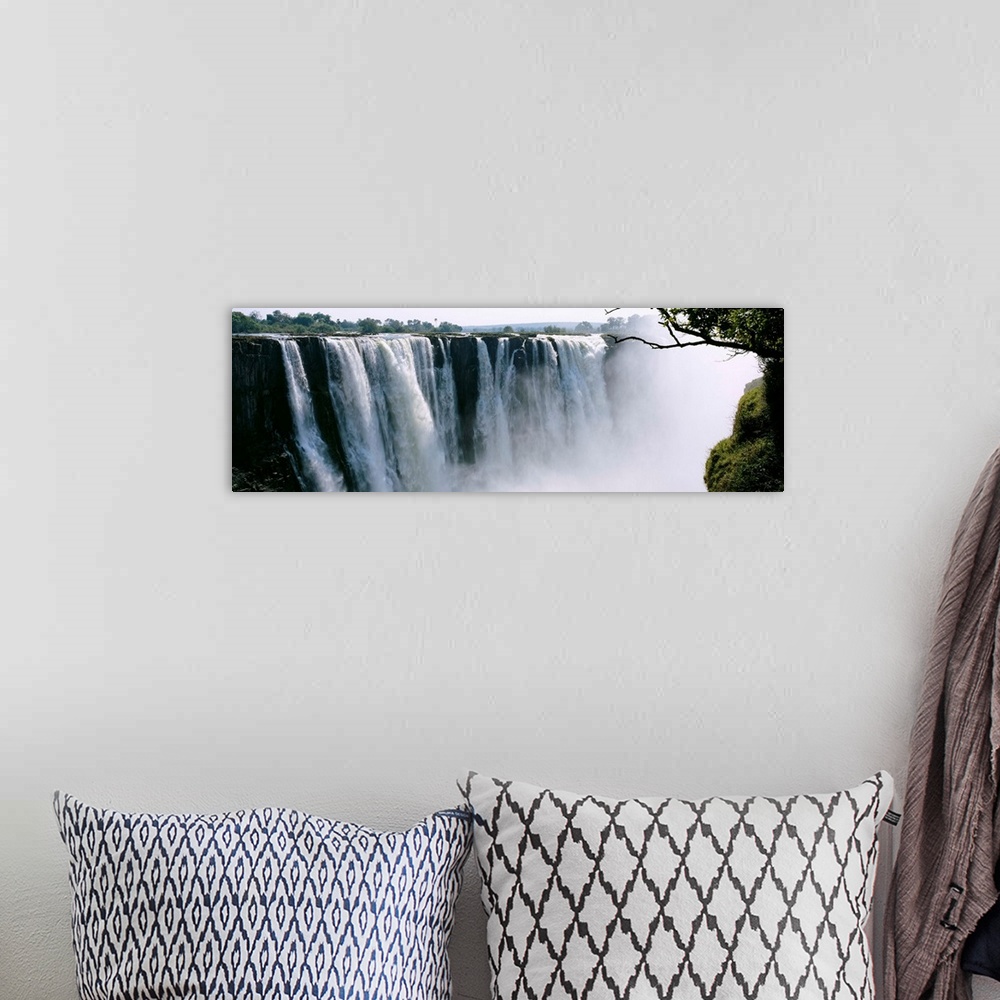 A bohemian room featuring Victoria Falls Zimbabwe Africa