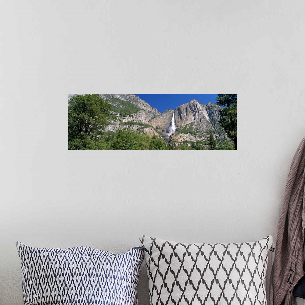 A bohemian room featuring View fr Valley Yosemite Falls Yosemite National Park CA