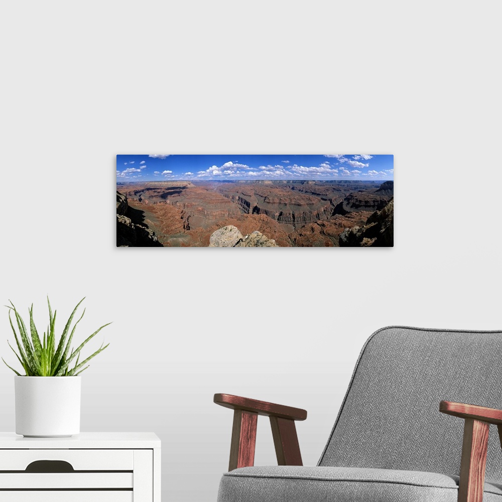 A modern room featuring View from North Rim Grand Canyon National Park Arizona