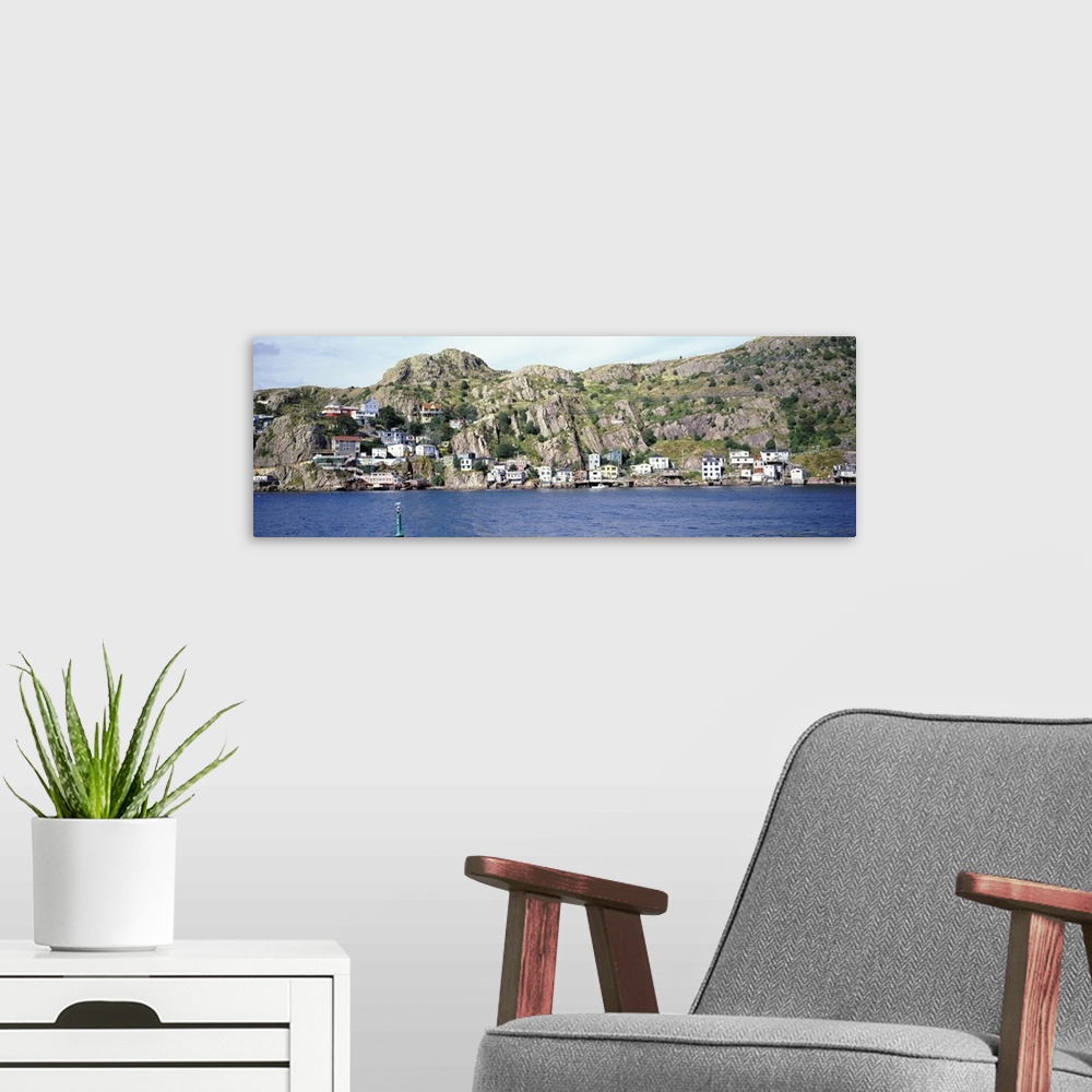 A modern room featuring View from the harbor, St.John's, Newfoundland, Canada