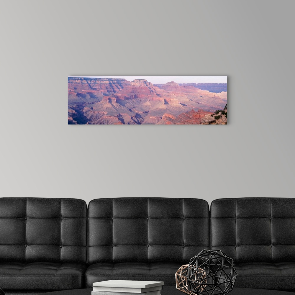 A modern room featuring View NE fr Yaki Point Grand Canyon National Park AZ