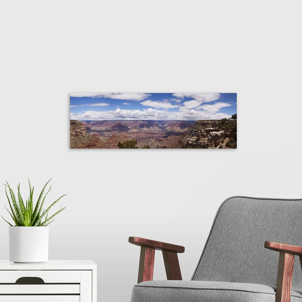 A modern room featuring View of Grand Canyon from Shoshone point south rim, Grand Canyon National Park, Arizona