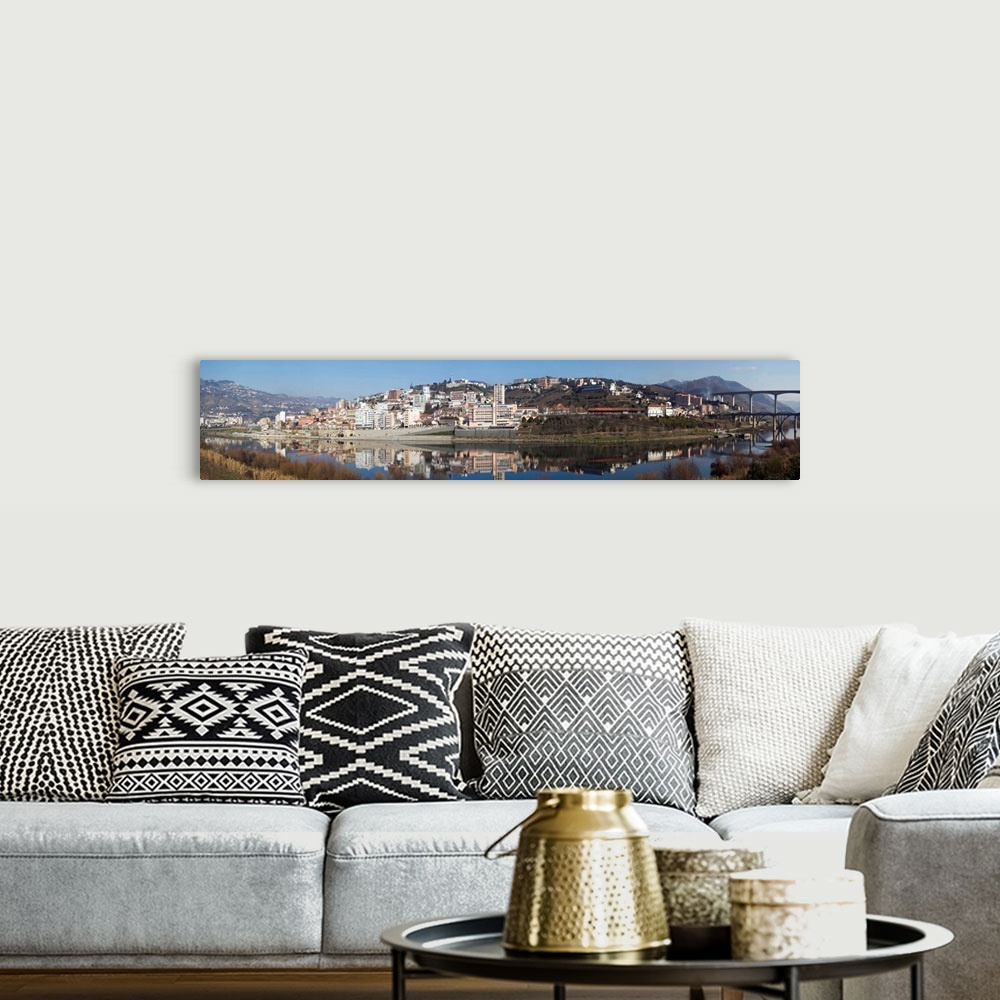 A bohemian room featuring Village at the waterfront, Regua, Alto Douro, Douro Valley, Portugal