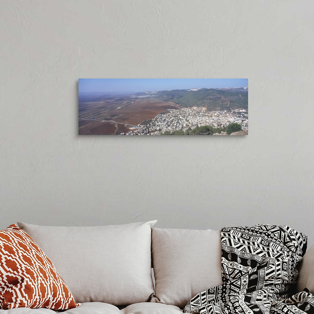 A bohemian room featuring Village on a mountain Mt Tabor Daburiyya Israel