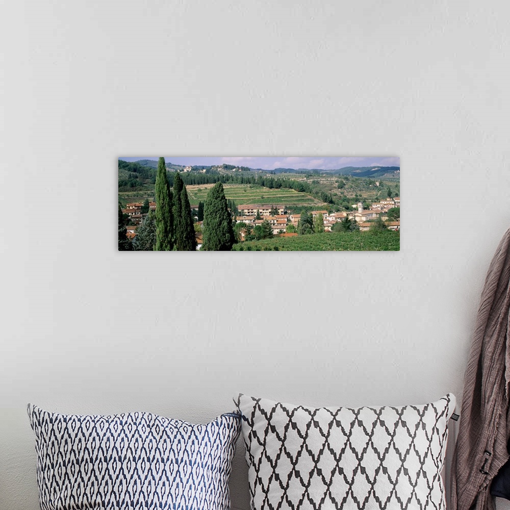 A bohemian room featuring Vineyard Chianti Tuscany Italy