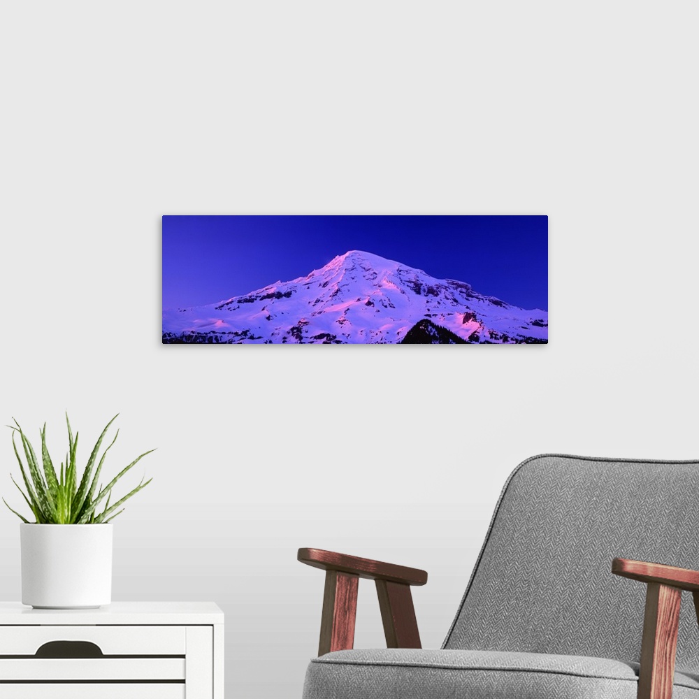 A modern room featuring Washington, Mount Rainier Park