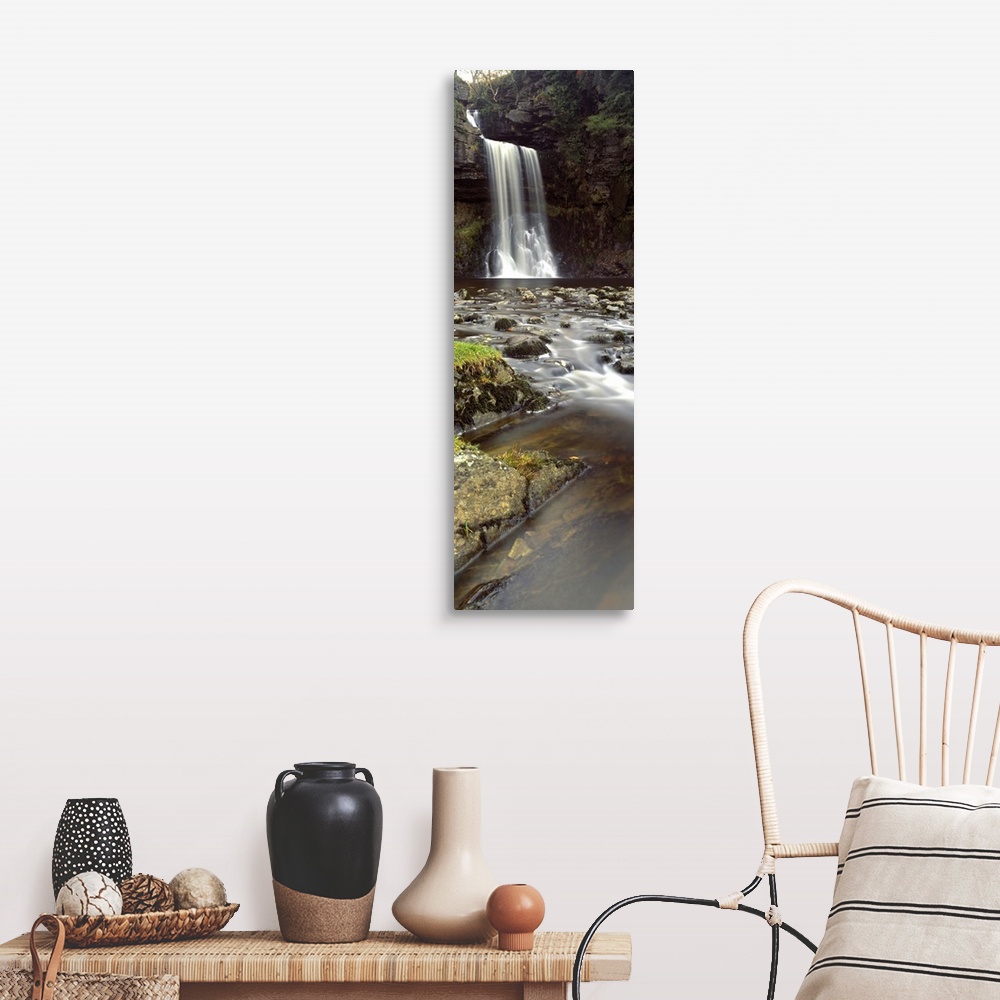 A farmhouse room featuring Water falling from rocks, River Twiss, Thornton Force, Ingeleton, North Yorkshire, England