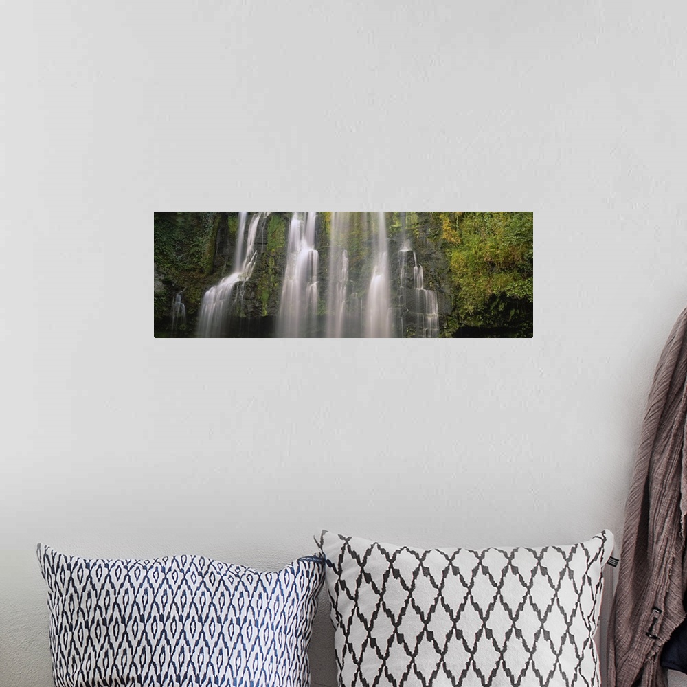 A bohemian room featuring Waterfall in a forest, Llanos De Cortez Waterfall, Guanacaste Province, Costa Rica