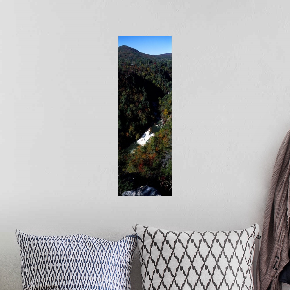 A bohemian room featuring Oceana Falls, Tallulah Gorge, Georgia, USA