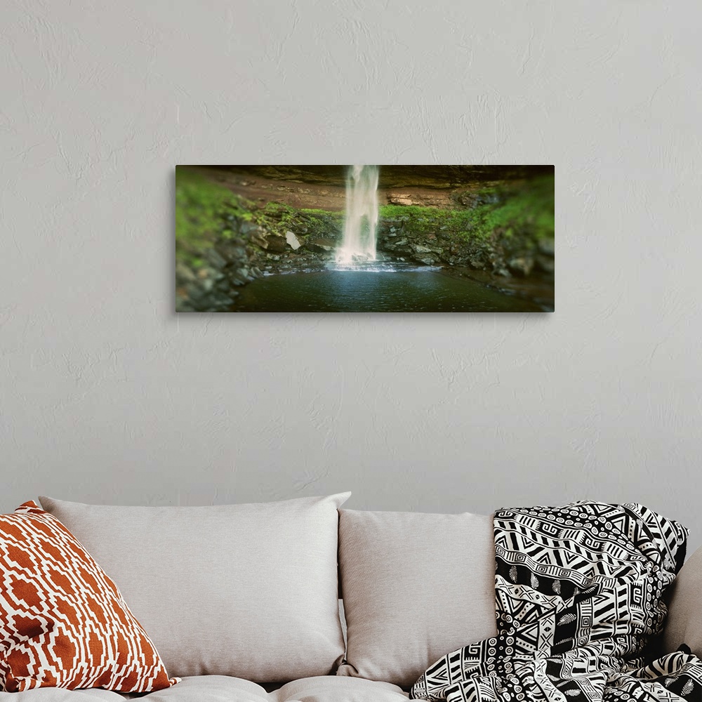A bohemian room featuring Waterfall Kaaterskill Falls Catskill Mountains Hunter Greene County New York State