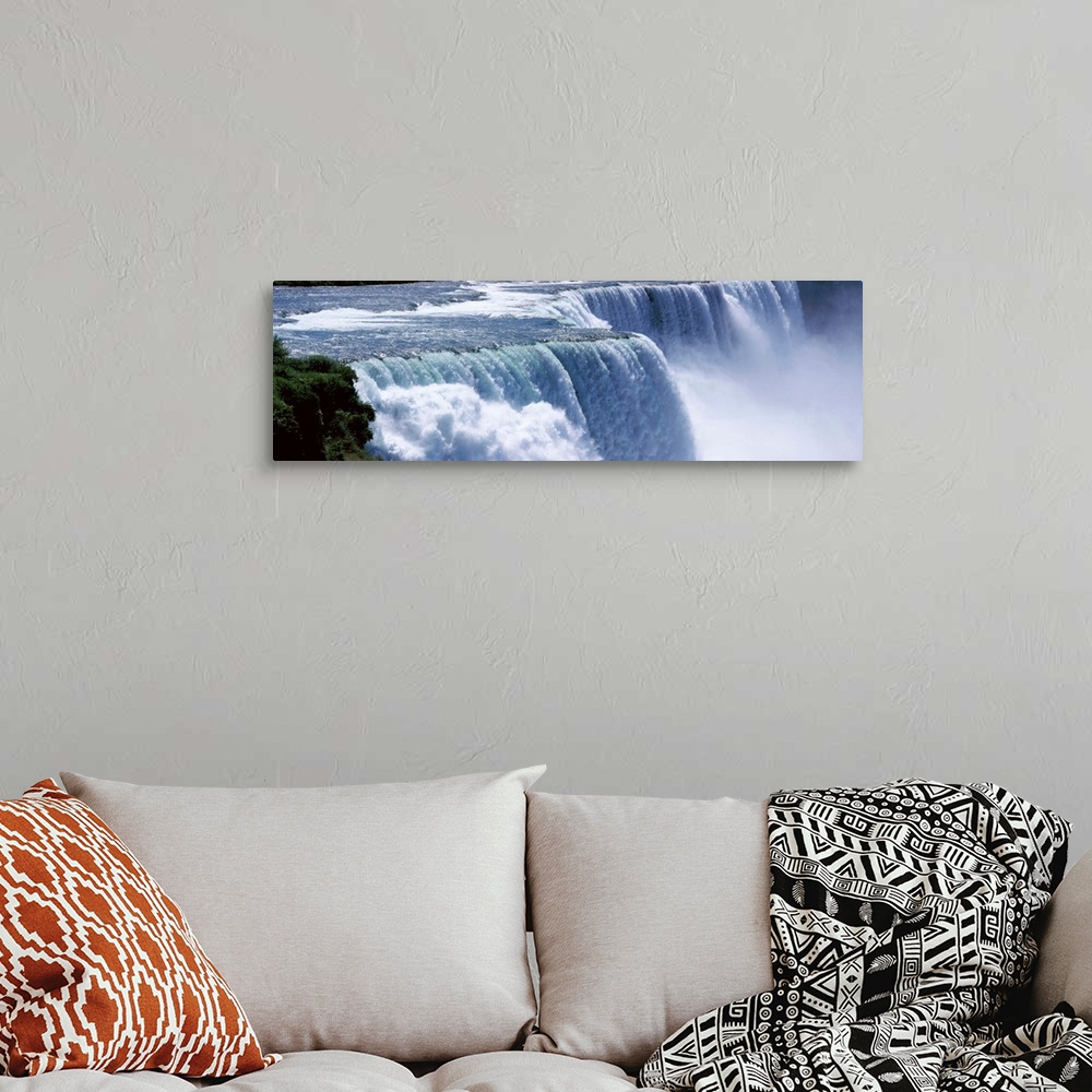 A bohemian room featuring Waterfall, Niagara Falls, Niagara River, New York State,