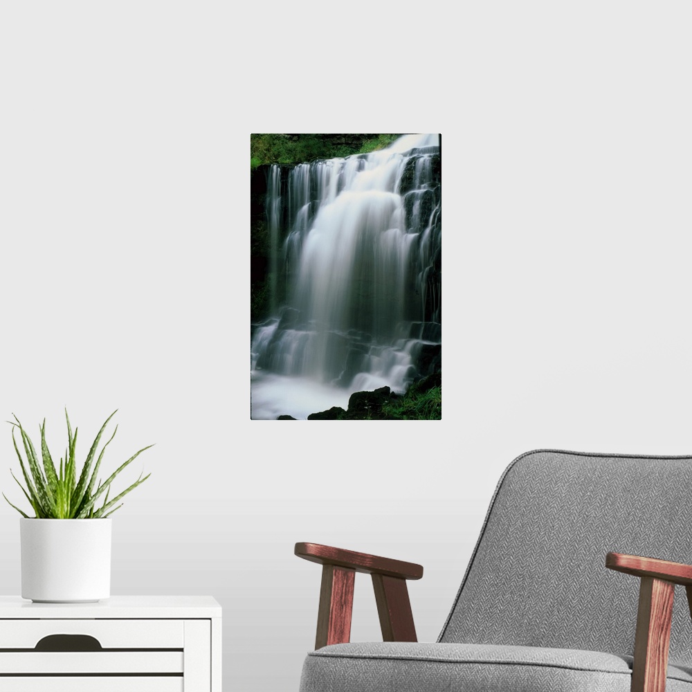 A modern room featuring Waterfall Scalebor Force N Yorkshire England