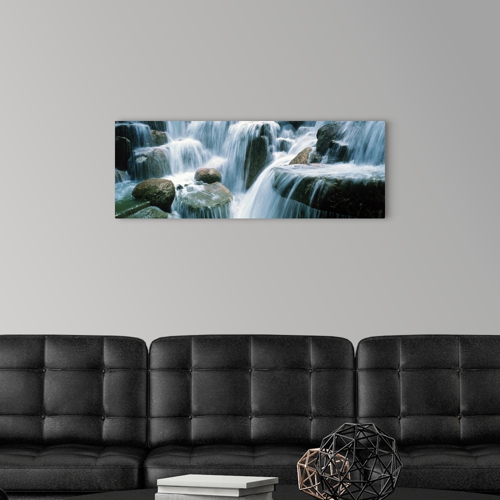 A modern room featuring Waterfall Temecula CA