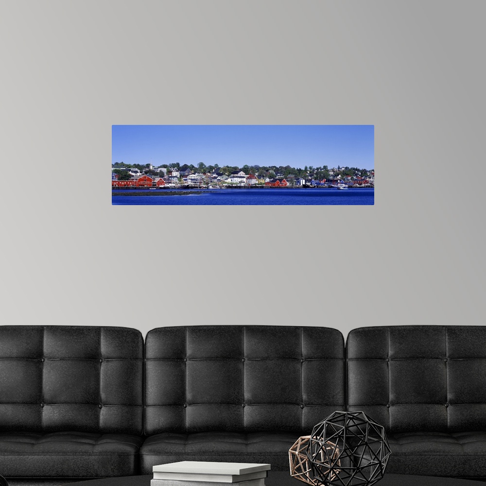A modern room featuring Waterfront, Lunenburg, Nova Scotia, Canada