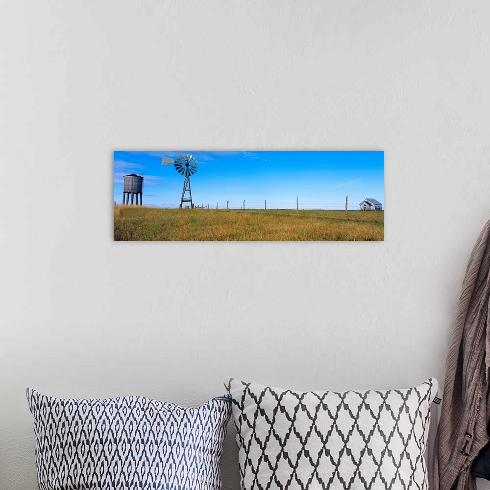 A bohemian room featuring Watertower And Windmill N