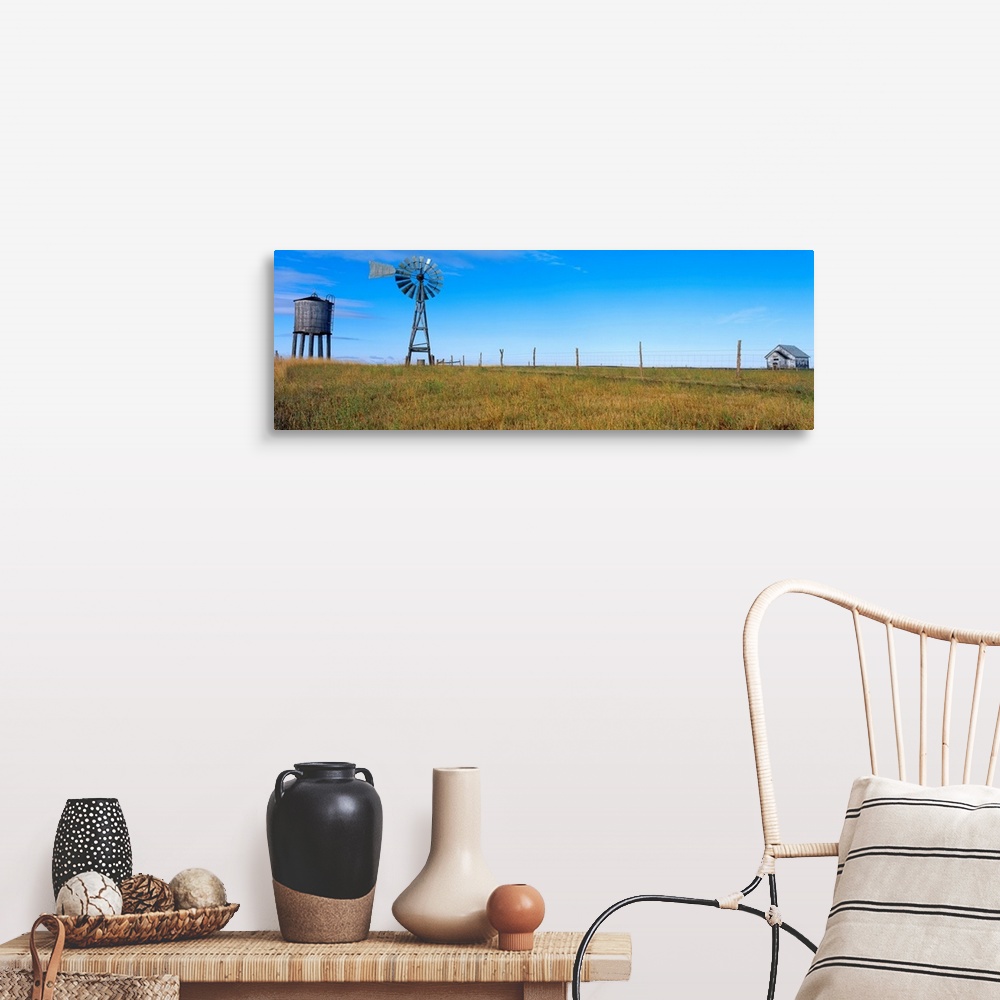 A farmhouse room featuring Watertower And Windmill N