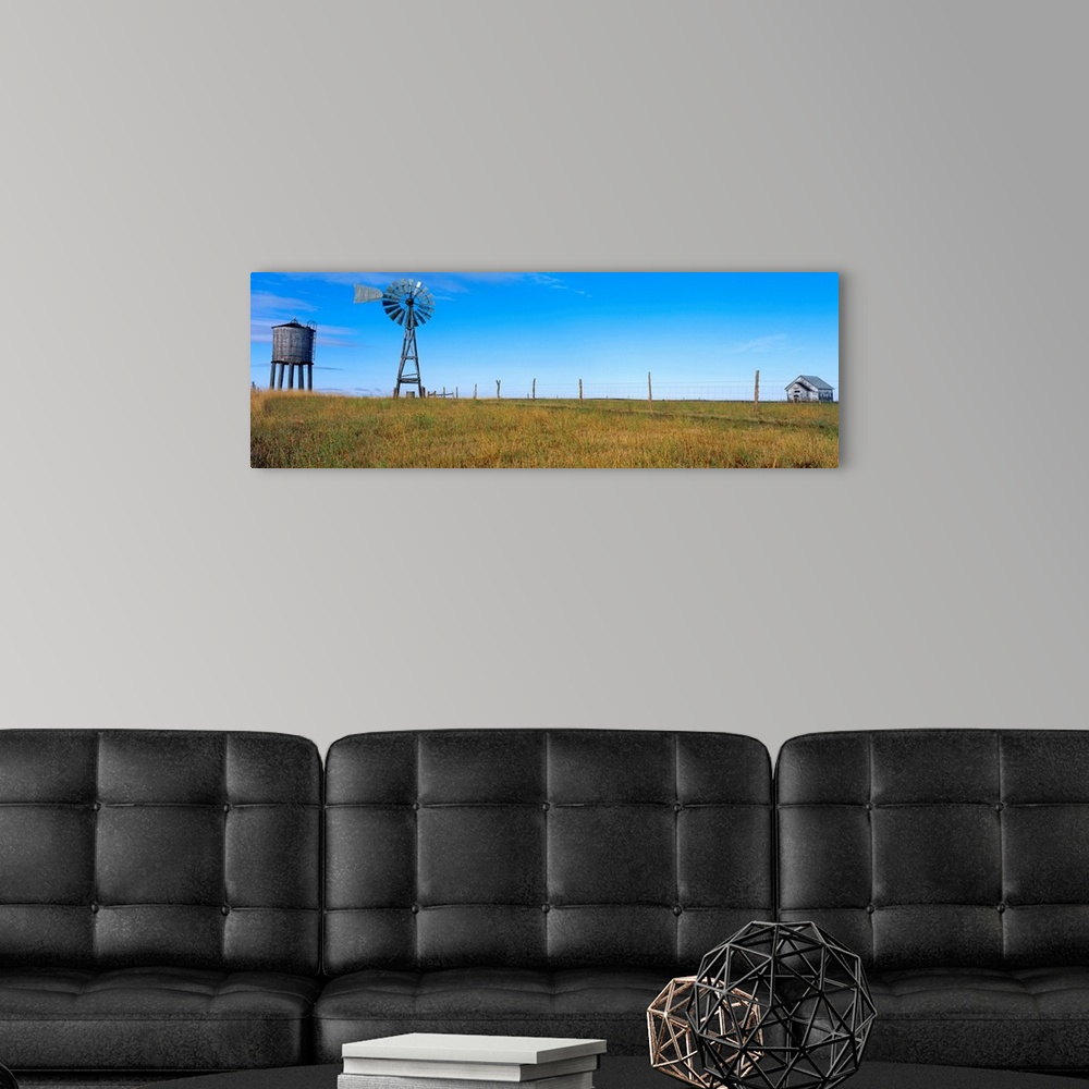 A modern room featuring Watertower And Windmill N