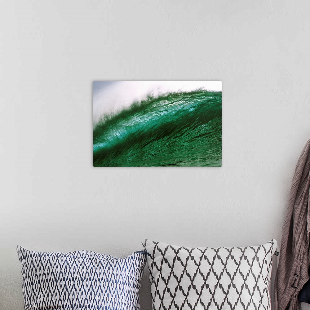 A bohemian room featuring Waves
