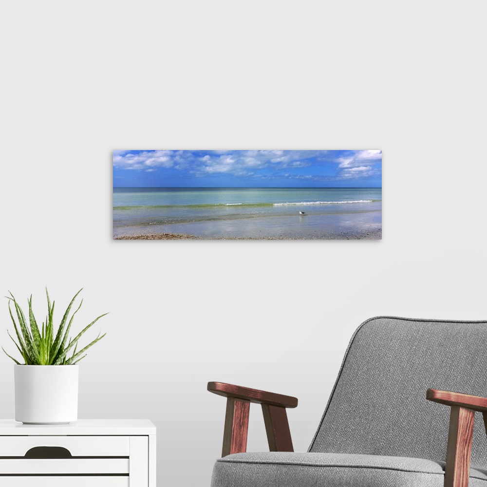 A modern room featuring Waves on the beach, Crescent Beach, Gulf Of Mexico, Siesta Key, Florida