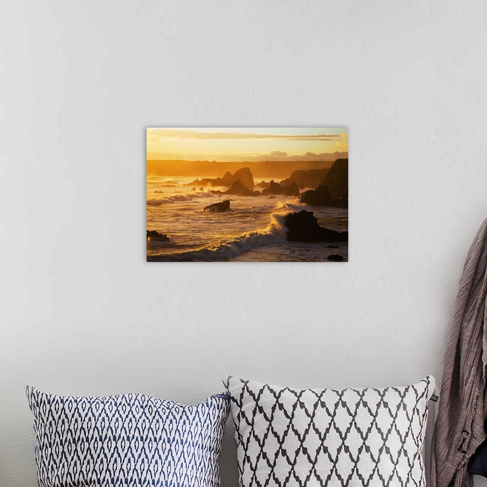 A bohemian room featuring Westerly View, From Bunmahon, The Copper Coast, County Waterford, Ireland