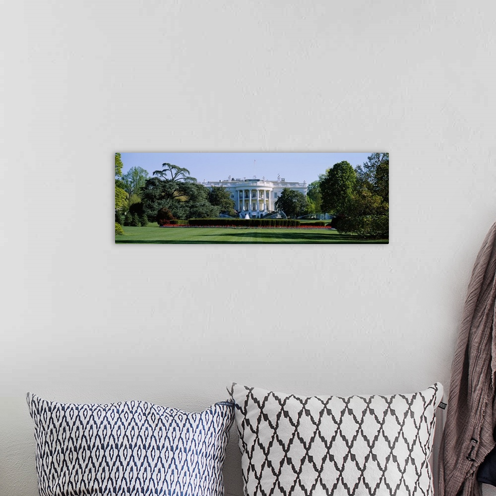 A bohemian room featuring White House, Washington, DC