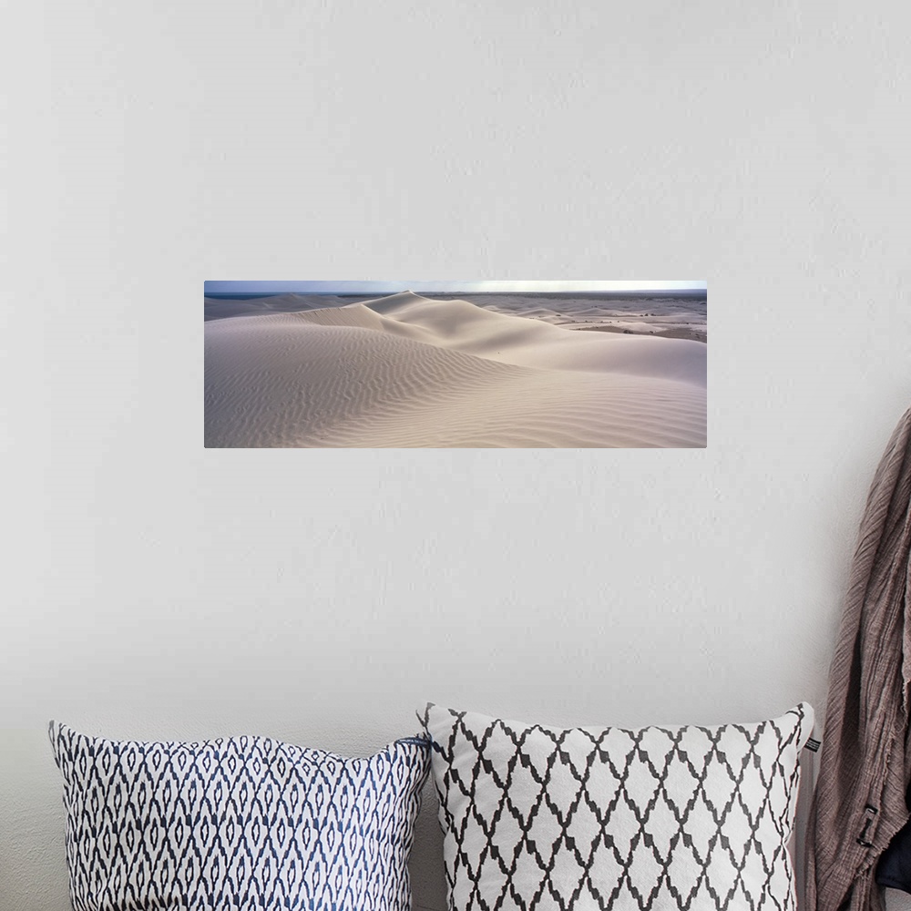 A bohemian room featuring White Sand Dunes Nullarbor Plain Australia