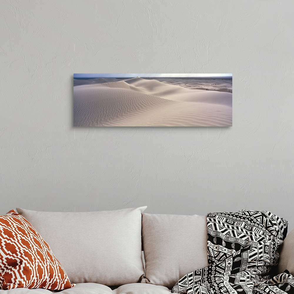 A bohemian room featuring White Sand Dunes Nullarbor Plain Australia