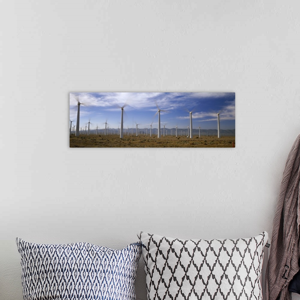 A bohemian room featuring Wind Generators Mojave CA