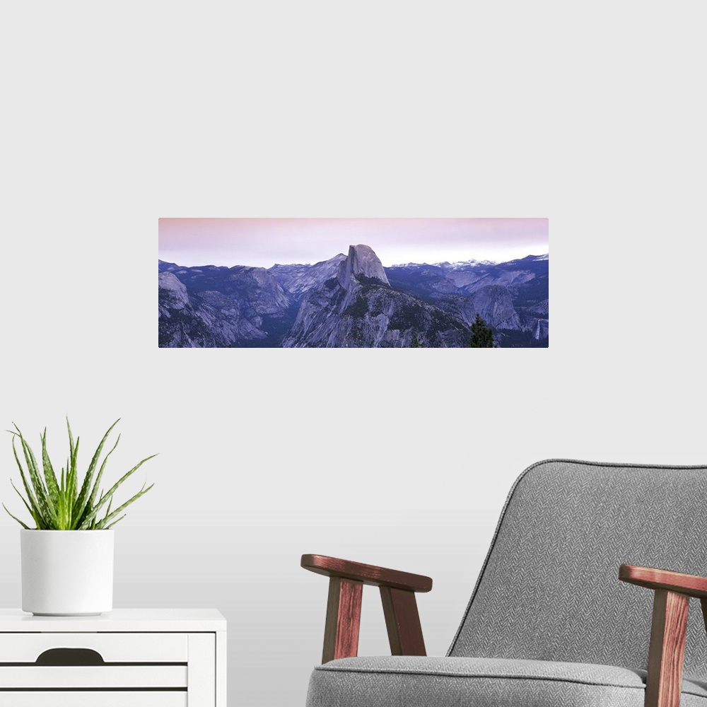 A modern room featuring Yosemite National Park CA