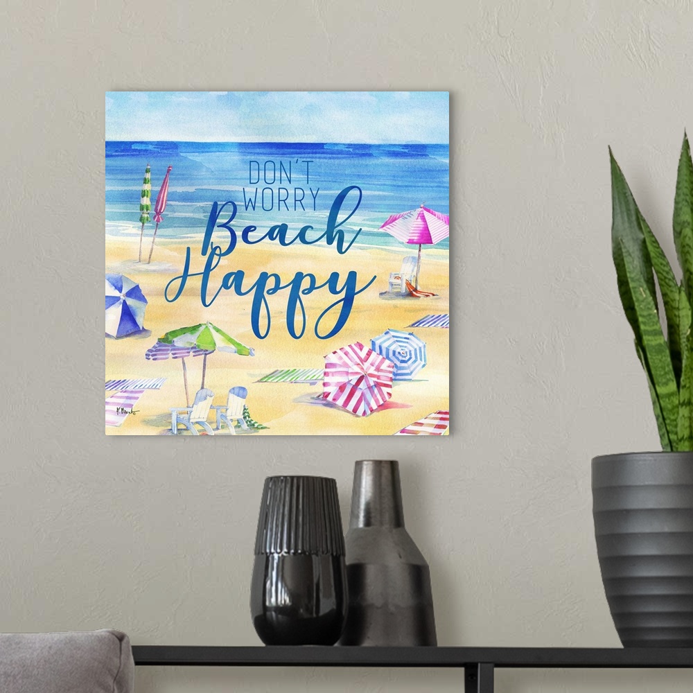 A modern room featuring Beach Inspiration IV