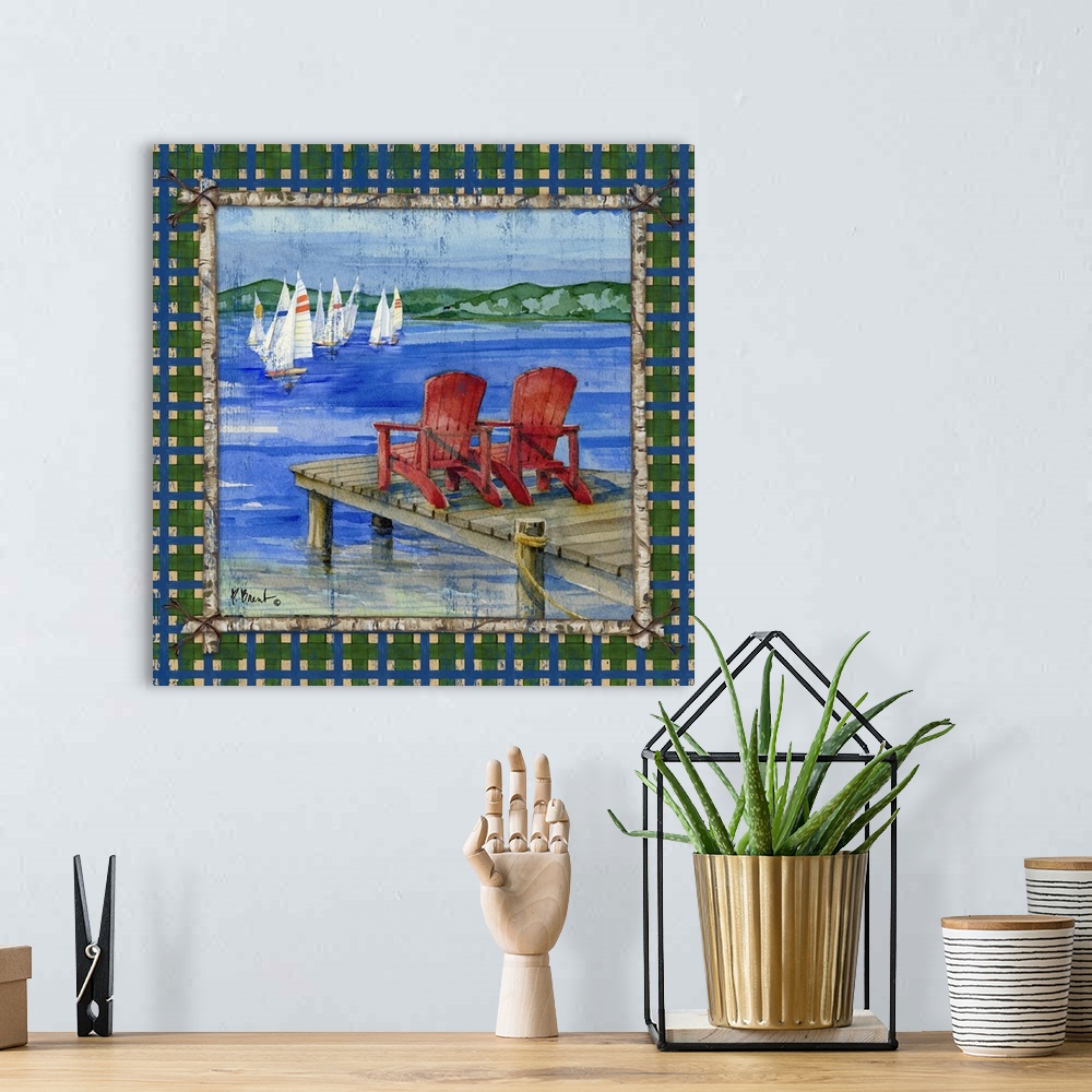 A bohemian room featuring Cypress Lake II