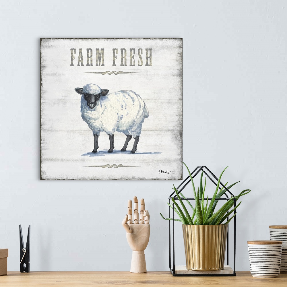 A bohemian room featuring Farmhouse Fresh IV