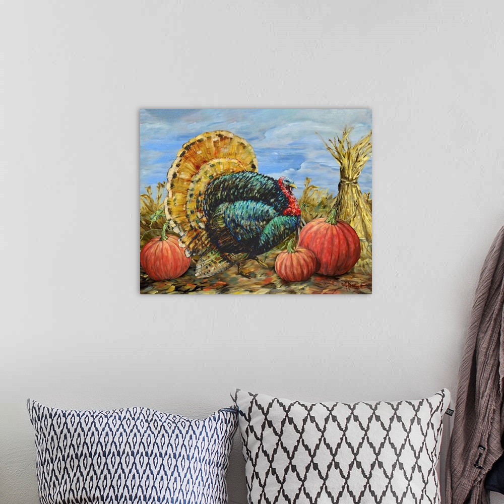 A bohemian room featuring Gleaning Autumn - Turkey