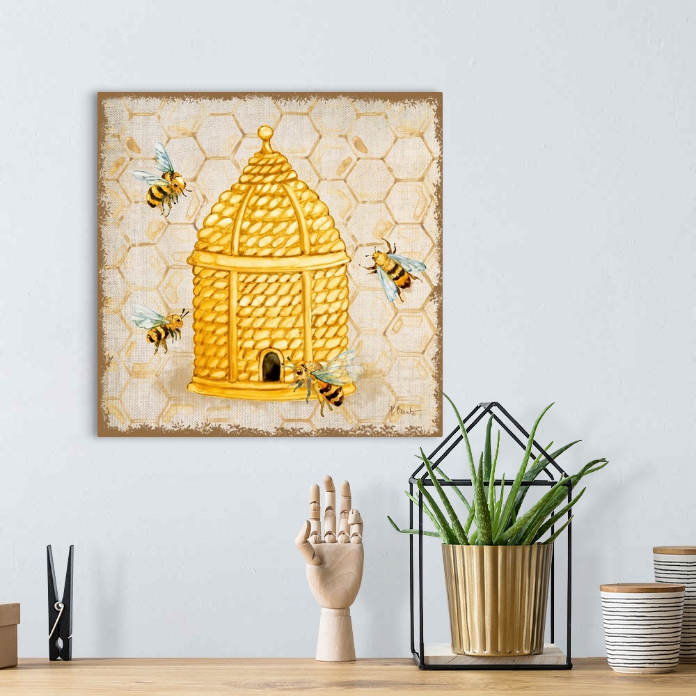 A bohemian room featuring Honeybee Haven IV