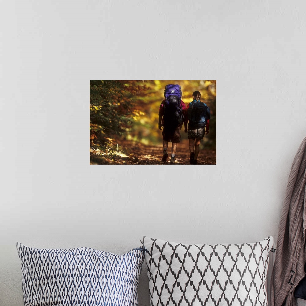A bohemian room featuring Couple hiking